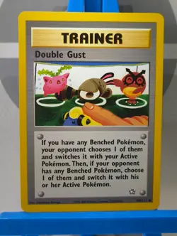 Double Gust 100/111 - Trainer - Common - Neo Genesis - Pokemon TCG - Image 3