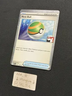MISCUT ERROR - Pokemon Play Prize Pack Series 5 - Nest Ball - 181/198 - Holo - Image 5