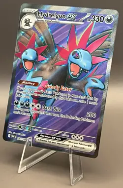 161/086 Hydreigon ex - SV White Flare - Ultra Rare NM Pokemon - Image 1