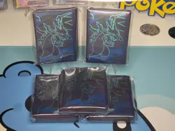 5x Phantasmal Flames ETB Sleeves Mega Charizard X - Lot of 5 Packs (65 Each) - Image 1