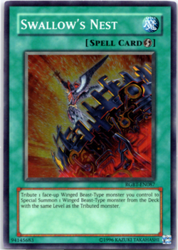 Swallow's Nest - RGBT-EN087 - Super Rare - Yugioh - Image 1