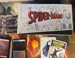 MTG Marvel Spider-Man Bulk & Gift Bundle Extras ~315 cards, 150C, 63U, 19R, 64L - Image 3