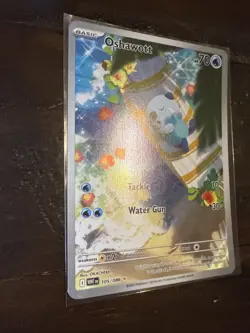 Pokemon Oshawott TCG Illustration Rare Card 105/086 Sv: White Flare - Image 3