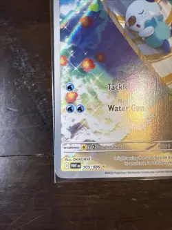 Pokemon Oshawott TCG Illustration Rare Card 105/086 Sv: White Flare - Image 4