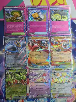 Pokemon Tcg Bundle - 9 Cards Ex + Ace Spec - Image 1