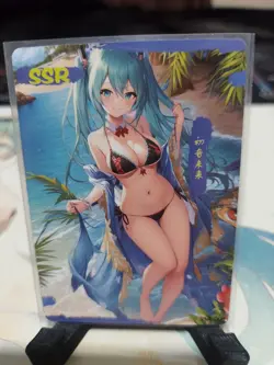 Hatsune Miku - Vocaloid - Pink Beauties Goddess Story - Anime Waifu Card - SSR - Image 1