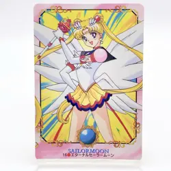 Eternal Sailor Moon 1996 Vintage Card TCG No.16 Sailor Moon Bandai Made In Japan - Image 1