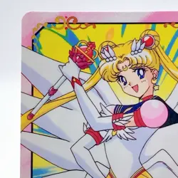 Eternal Sailor Moon 1996 Vintage Card TCG No.16 Sailor Moon Bandai Made In Japan - Image 2