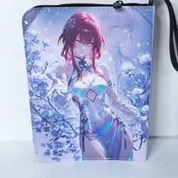 Kafka Yae Miko Floral Card Binder 3-Ring Anime Waifu Redemption 10 in Folder - Image 2