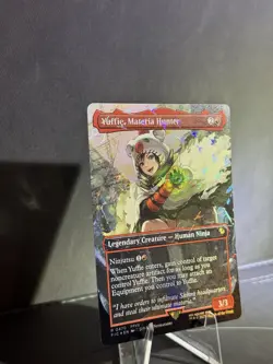 Yuffie, Materia Hunter (Borderless) (Chocobo Track Foil) Commander: Final... - Image 4