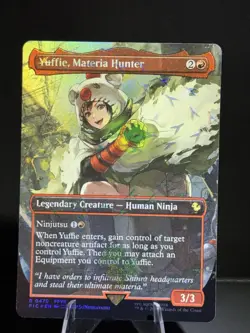 Yuffie, Materia Hunter (Borderless) (Chocobo Track Foil) Commander: Final... - Image 5