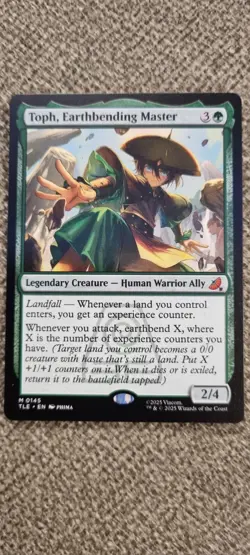 Toph, Earthbending Master M 0145 Avatar Eternal MtG Magic The Gathering NM/M - Image 1
