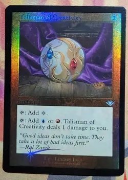Talisman of Creativity (Retro Frame) (Foil) MTG Modern Horizons (MH1) (NM) - Image 1