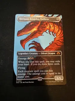Herigast, Erupting Nullkite (Borderless) Modern Horizons 3 Regular - Image 1
