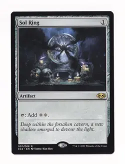 Magic The Gathering Commander Collection Black #7 Sol Ring - Image 1