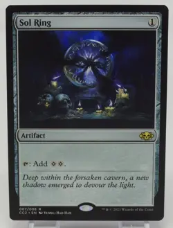 Magic The Gathering Commander Collection Black #7 Sol Ring - Image 3