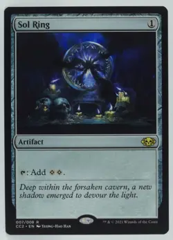 Magic The Gathering Commander Collection Black #7 Sol Ring - Image 5