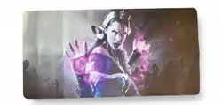 Magic The Gathering Liliana, Vess Planeswalker Play Mat 22in X 12in - Image 1