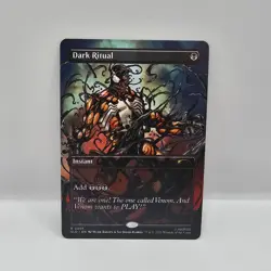 Dark Ritual NM #2001 Regular MTG Secret Lair x Marvel’s Spider-Man: Venom - Image 1
