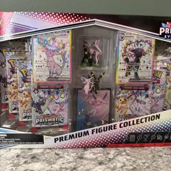 Pokemon TCG: Prismatic Evolutions Premium Figure Collection Factory Sealed Box - Image 3