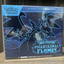 Pokemon TCG Mega Evolution Phantasmal Flames ETB Brand NEW Sealed -In Hand✅ - Image 1