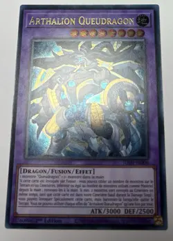 Yu-Gi-Oh - ARTHALION QUEUDRAGON - JUSH-FR006 - Ultra - NM/M - Image 1
