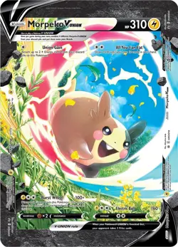 Morpeko V-Union Special Ultra Rare Promo 4 Pokemon Cards SWSH215 - SWSH218 - Image 1