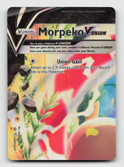 Morpeko V-Union Special Ultra Rare Promo 4 Pokemon Cards SWSH215 - SWSH218 - Image 2