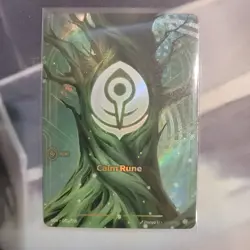 Alt Art Riftbound Calm Rune Card Origins 042a/298 English League Of Legends - Image 1
