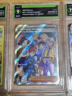 (10x) Graded Pokemon Cards "Degree Grading Co." Full Art, SIR, Trainer Gallery 9 - Image 4