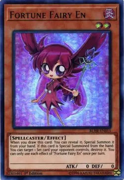 Fortune Fairy En - BLHR-EN015 - Ultra Rare - 1st Edition Near Mint Yugioh! Card - Image 1