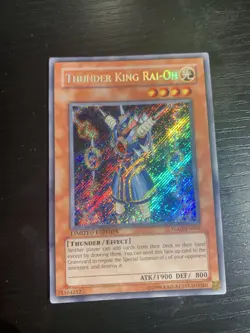 Thunder King Rai-Oh YG02-EN001 Yu-Gi-Oh! GX Manga Promotional Cards Limited... - Image 1