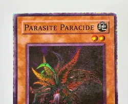 Parasite Paracide PSV-003 (HP) 1st Edition Super Rare 1996 Yu-Gi-Oh! Card - Image 3