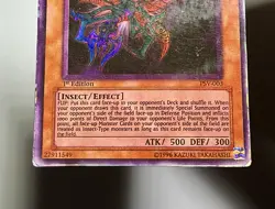 Parasite Paracide PSV-003 (HP) 1st Edition Super Rare 1996 Yu-Gi-Oh! Card - Image 5