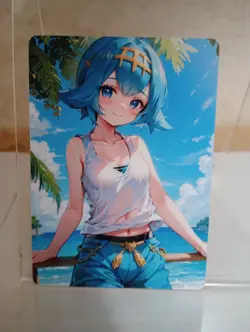 Lana Pokemon Anime Waifu Sexy Goddess Doujin Lewd Hentai Card - Image 1