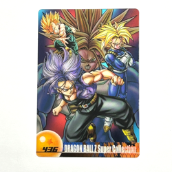 S3171 All Form Trunks No.436 Japanese Dragon Ball x Morinaga Clear Card N14 - Image 1