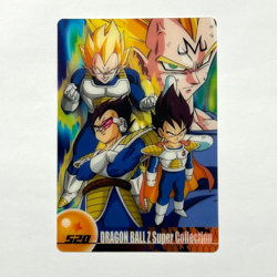 S3256 All Form Majin Vegeta Japanese Dragon Ball Z x Morinaga Clear Card 520 - Image 1