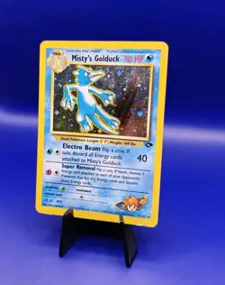 Misty's Golduck 12/132 Holo Rare Gym Challenge Pokemon Card WOTC TCG 2000 - Image 3