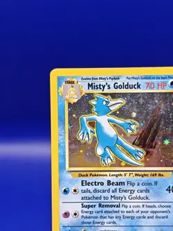 Misty's Golduck 12/132 Holo Rare Gym Challenge Pokemon Card WOTC TCG 2000 - Image 4