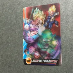 S3202 Son Goku Gohan Vegeta 3D Dragon Ball Z Morinaga Clear Card 418 N19 - Image 2