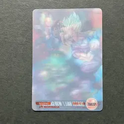 S3202 Son Goku Gohan Vegeta 3D Dragon Ball Z Morinaga Clear Card 418 N19 - Image 3