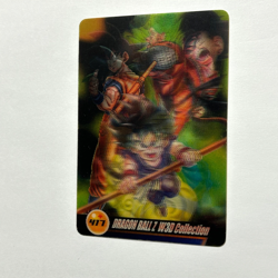 S3253 All Form Son Goku 3D Japanese Dragon Ball Z Morinaga Clear Card 417 - Image 2
