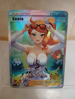 Sonia Pokemon Anime Waifu Sexy Goddess Doujin Card - Image 1