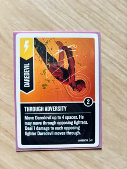 Unmatched Board Game Foil Promo Cards. Electra, Bullseye, and Daredevil - Image 2