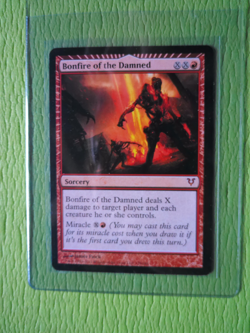Bonfire of the Damned 129 (Regular Mythic Rare) MTG Avacyn Restored - Image 1