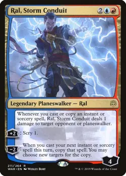 Ral, Storm Conduit 211 LP Normal War of the Spark MTG EN - Image 1