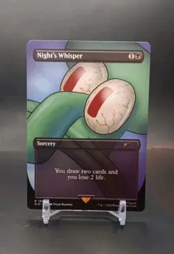 MTG Night's Whisper #1937-SLD Sponge Bob Square Pants-NM Condition - Image 1