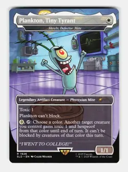 MTG: Plankton, Tiny Tyrant - Skrelv, Defector Mite | Secret Lair Drop Series 192 - Image 1