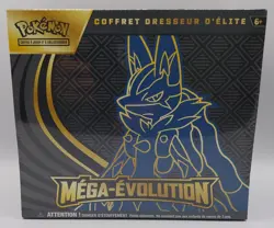 POKEMON Coffret dresseur d'elite ETB MEGA-EVOLUTION, LUCARIO Neuf scelle VF - Image 2