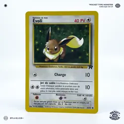 EVOLI 55/82 Rocket Edition 2 ED2 VF FR Carte Pokemon - Image 2